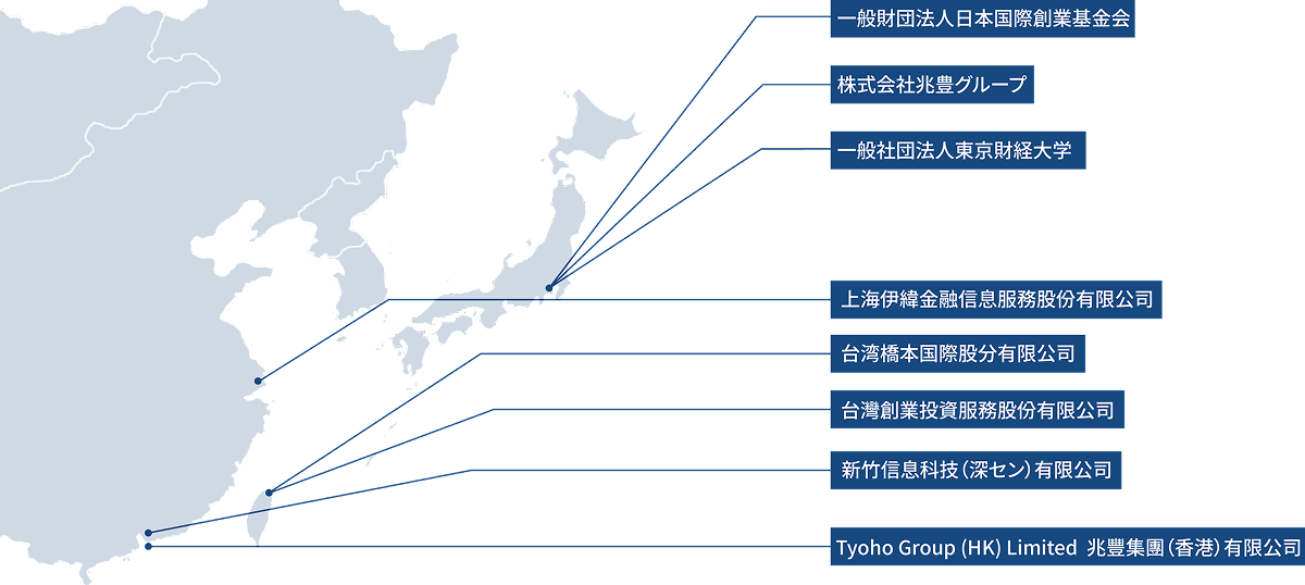 会社所在地マップ